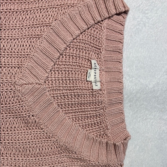 Aeropostale Pink V-Neck Sweater for Women - Picture 5 of 5